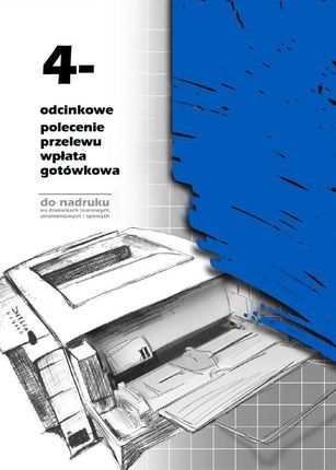 Michalczyk I Prokop 4-Odcinkowe Polecenie Przelewu A4 Teczka 100 Kartek 