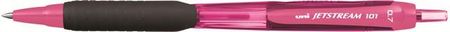 Uni Długopis Sxn-101C Różowa Obudowa, Niebieski Wkład  
