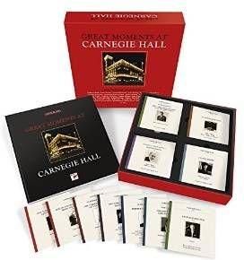 Box Great Moments At Carnegie Hall (CD)