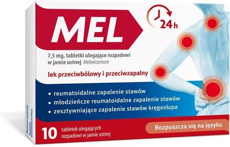 Mel 7,5mg 10 tab.