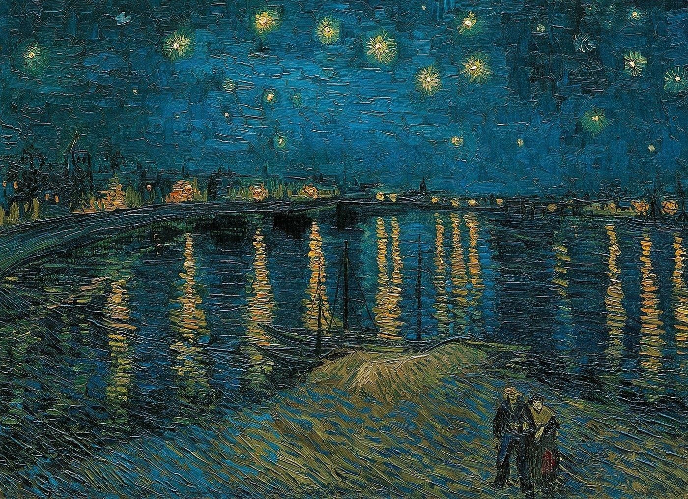 Clementoni 1000el. l Museum Van Gogh Notte stellata sul Rodano (39344) -  Ceny i opinie - Ceneo.pl