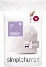 Zdjęcie simplehuman Worki na śmieci 4,5L rozm. A 30 szt. CW0160 - Stąporków