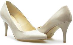 Zdjęcie Czółenka Vanessa 866 Beż Lakier - Białystok