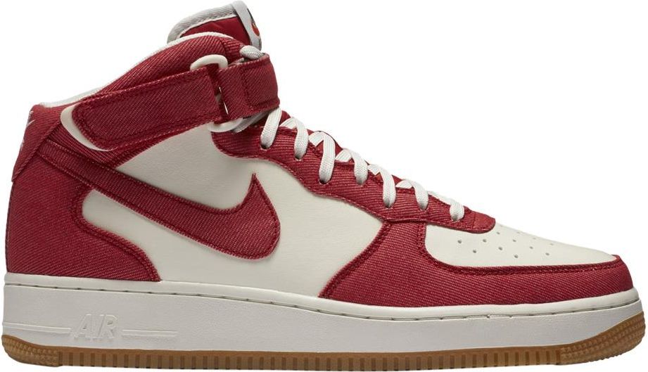buty nike air force 1 mid 07 university red buty nike air force 1 mid 07 university red