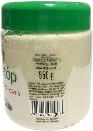BINGOSPA Sól do Stóp z Kasztanowca 550g - zdjęcie 2