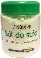 Zdjęcie BINGOSPA Sól do Stóp z Kasztanowca 550g - Łowicz
