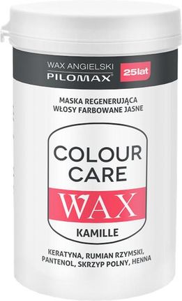 WAX Pilomax Colour Care Kamille Maska Regenerująca Włosy Jasne 240ml