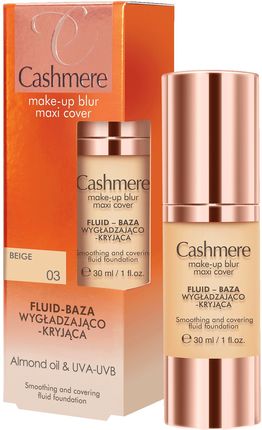 Cashmere Make-up blur maxi cover Fluid baza wygładzająco-kryjąca 03 beige 30ml