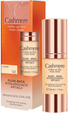 Cashmere Make-up blur maxi cover Fluid baza wygładzająco-kryjąca 02 nude 30ml