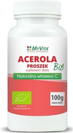 My Vita acerola sproszkowany sok Bio 100g