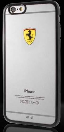 Ferrari Hardcase Racing Shield Transparent Apple Iphone 6 Plus / 6S Plus (FEHCP6LBK)