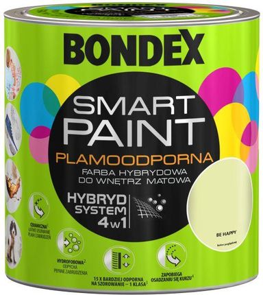 Bondex Smart Paint Plamoodporna Hybrydowa Be Happy 2,5L