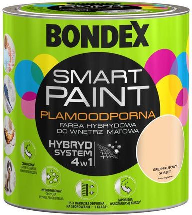 Bondex Smart Paint Plamoodporna Hybrydowa Grejpfrutowy Sorbet 2,5L