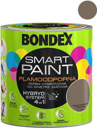Bondex Smart Paint Plamoodporna Hybrydowa Pudełko Mlecznych Czekoladek 2,5L