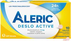 Aleric Deslo Active 5mg 10 tabl. - Alergia