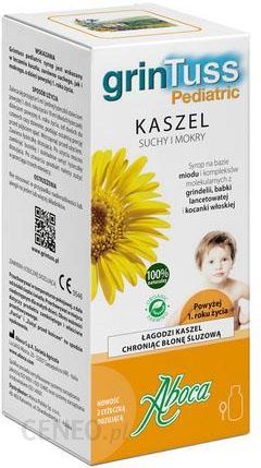 Aboca Grintuss Pediatric Syrup 210 g by Aboca : : Health