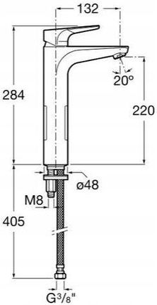 Bateria Roca Atlas Cold Start chrom A5A3790C00 Baterie
