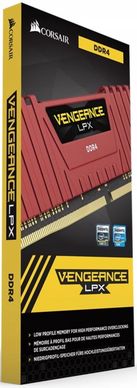 Corsair VENGEANCE LPX Series レッド 8GB×2 Pamięć RAM Corsair Vengeance LPX XMP 2.0 Red 8GB DDR4