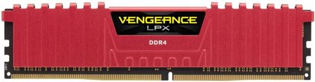Pamięć RAM Corsair Vengeance LPX XMP 2.0 Red 8GB DDR4