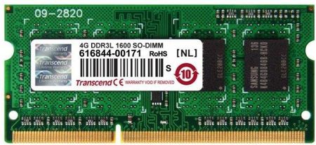 Transcend SO-DIMM 4GB DDR3 (TS512MSK64W6H)