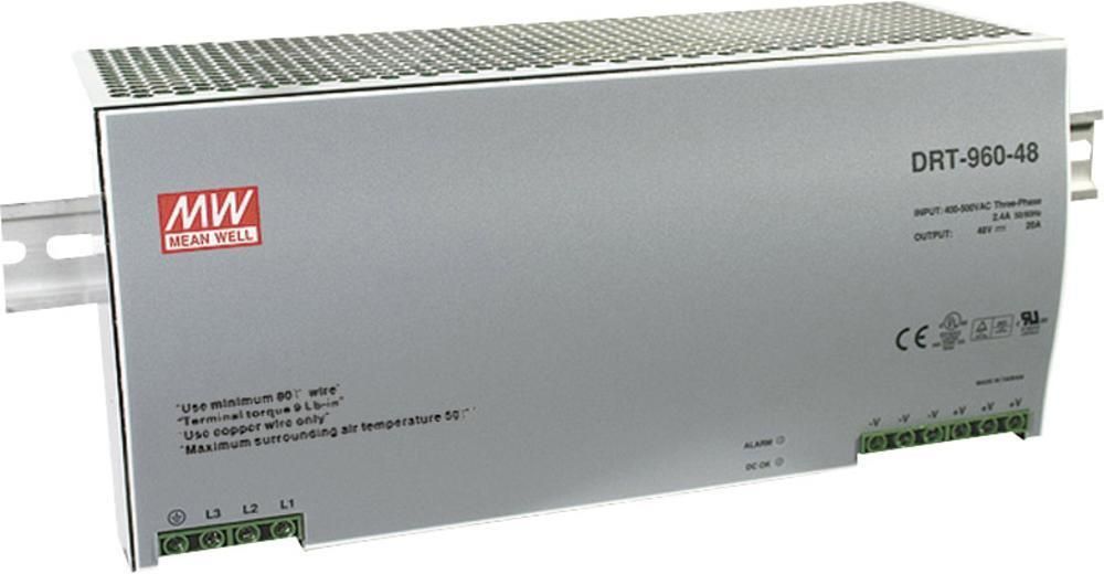 Mean Well Zasilacz na szynę DIN DRT-960-24 40 A 960 W 1x DRT96024 ...