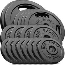 Zdjęcie Hop-Sport Zestaw Obciążeń Żeliwnych 60Kg - Krzepice