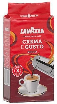 Kawa Lavazza Mielona Creme E Gusto Ricco 250G - Ceny i opinie