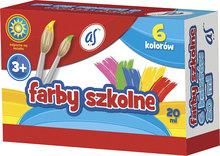 Zdjęcie Farby szkolne AS 6 kolorów 20 ml - Warszawa