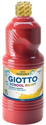 Farba Giotto School Paint Scarlet Red 1 L 