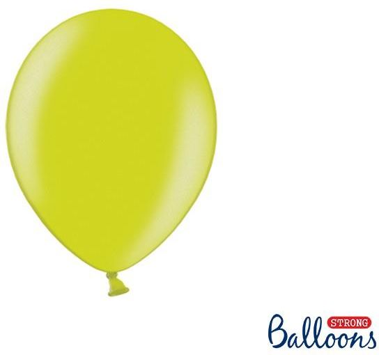 Partydeco Balony Strong Cm Metallic Lime Green Szt Sb M Ceny I Opinie Ceneo Pl