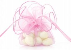Zdjęcie Partydeco Woreczki Z Organzy Śr.26Cm Różowe 20 Szt (Wrg6081) - Pniewy