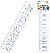 Zdjęcie Starpak Linijka 15Cm Z Tabliczką Mnożenia - (163096) - Koluszki