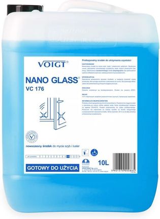 Voigt Nano Glass Vc 176 Nowoczesny Środek Do Mycia Szyb I Luster - 10 L (Vc176)