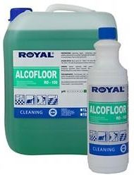 Royal Alcofloor Zapachowy Płyn Do Mycia Podłóg, Na Bazie Alkoholu - Przyspiesza Wysychanie 5L (Ro10005)