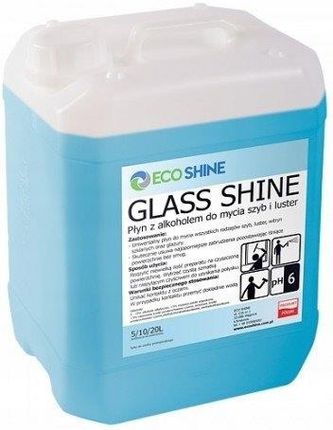 Eco Glass Shine Płyn Z Alkoholem Do Mycia Szyb I Luster- 10L (Glassshine10)