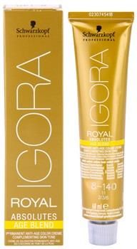 Schwarzkopf Professional Igora Royal Absolutes Age Blend Farba do Włosów 8-140 Colorists´S Anti-Age Color 60ml