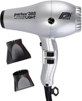 Parlux 385 Power Light Ionic Ceramic Silver