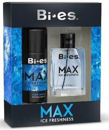 Bi-Es Max Ice Freshness Woda Toaletowa 100ml + Dezodorant 150ml