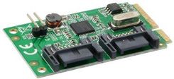 InLine Mini-PCIe 2x SATA (66901)