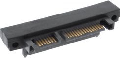 InLine Adapter SATA męski - żeński 22 Pin na 15+7pin kątowy - 27700F