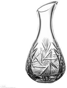 Karafka kryształowa do wina wody 1 litr kryształ -5397