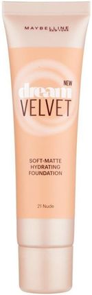 Maybelline Dream Velvet Soft-Matte Hydrating Foundation podkład nawilżająco-matujący 21 Nude 30ml