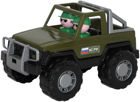 Polesie Safari samochód Jeep wojskowy w siatce (47038)