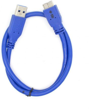 TB USB 3.0-Micro-B 0,5m niebieski (AKTBXKU23BA050N)