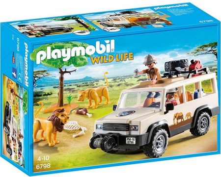 Playmobil Wild Life Samochód Terenowy Z Wyciągarką 6798