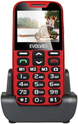 Evolveo EasyPhone XD Czerwony