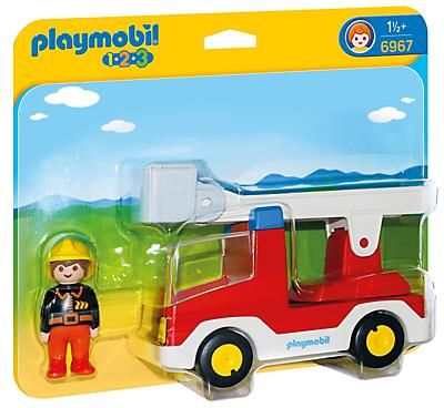 Playmobil 6967 1.2.3 Wóz strażacki