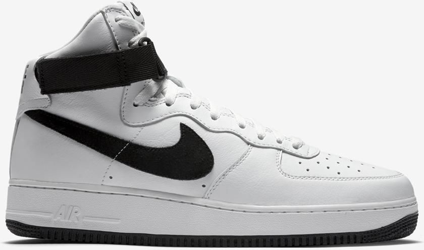 Nike Air Force 1 HI Retro QS 743546 007 | Biały, Czarny Nike Air Force 1 HI Retro QS 743546 007 | Biały, Czarny