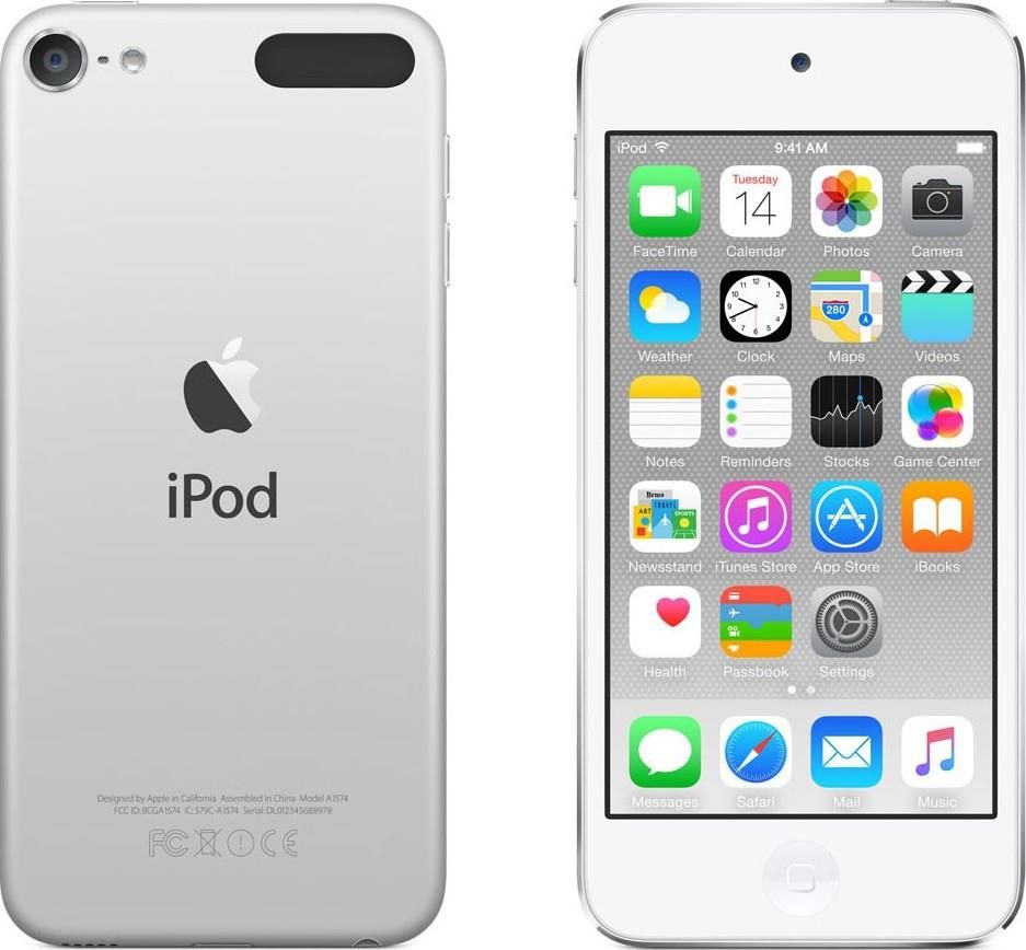 Odtwarzacz mp3 Apple iPod Touch 6 16GB srebrny MKH42HC/A