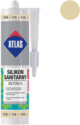 Atlas Silikon Sanitarny 118 280ml 